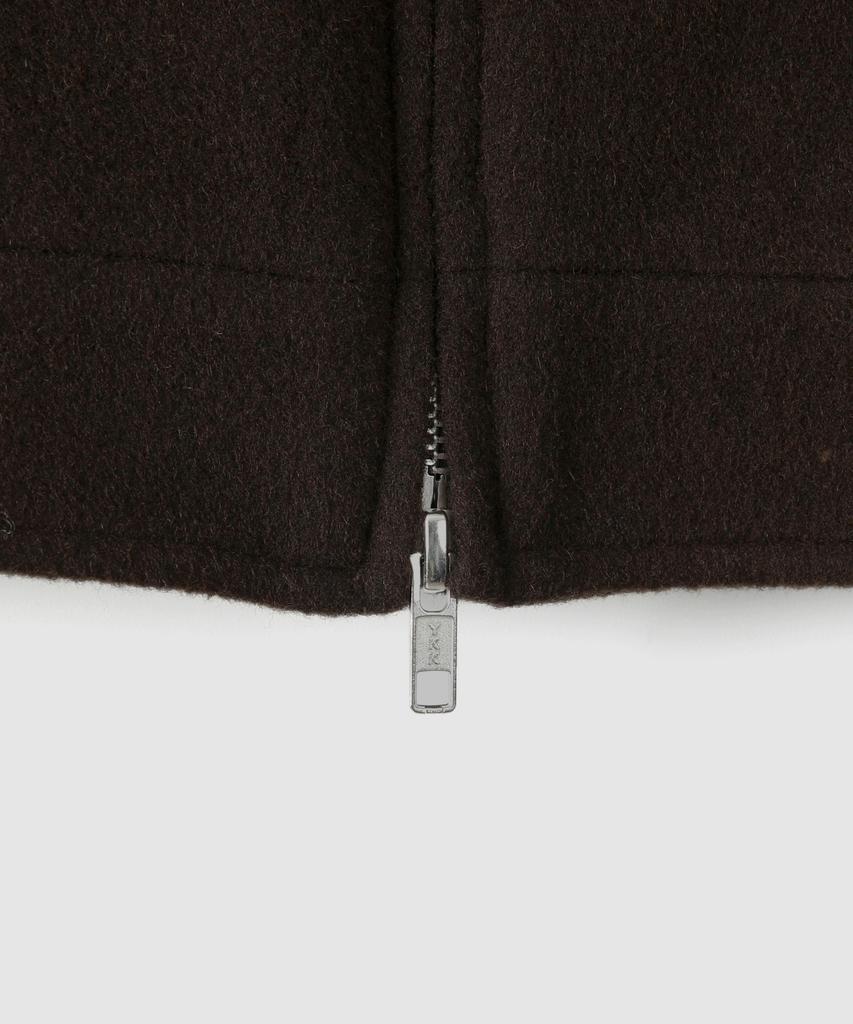 Asp Cashmere Wool Blouson - Brown