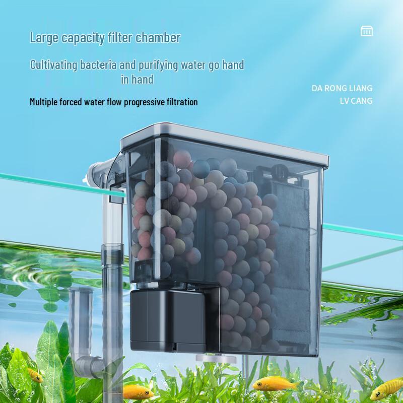 JINGYE JY-W255 Wiszący Filtr Wodospadowy do Akwarium
