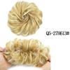 MISS WIG Straight Donut Chignon Hairpieces Synthetic Ombre Elastic Chignon Fluffy Messy Scrunchies Hair Bun for Women