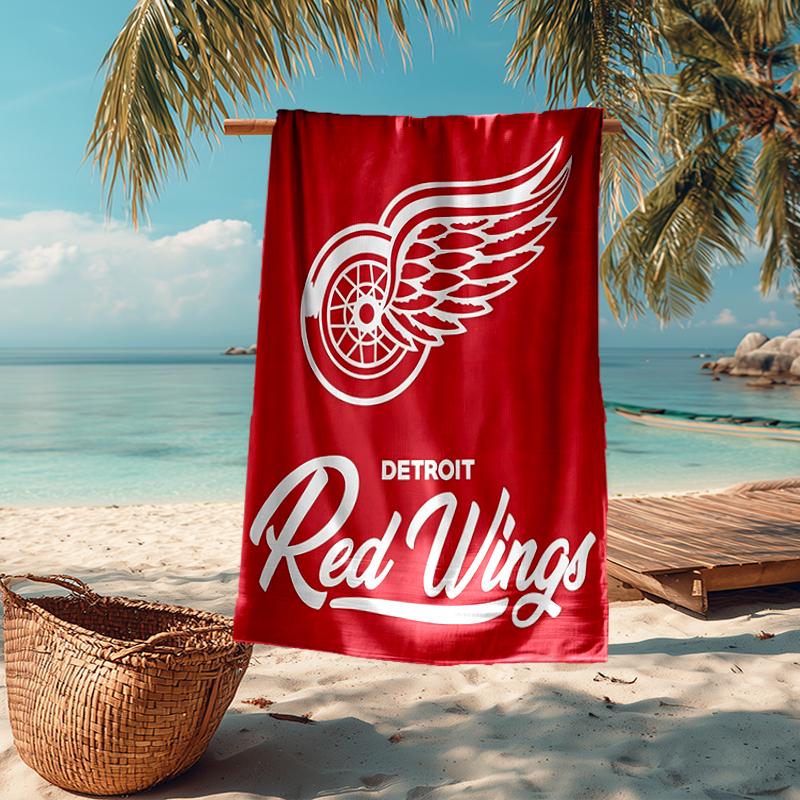 RedWings Fashion Beach Towel: Ideal for Summer Adventures Soft, absorbent and quick drying suitable for swimming and bathing