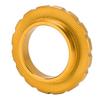 MEIJUN Centerlock To 6 Bolt Fitting Adapter Lockring Aluminium Alloy Axle Hub Adapter for Thru Axle HubGold