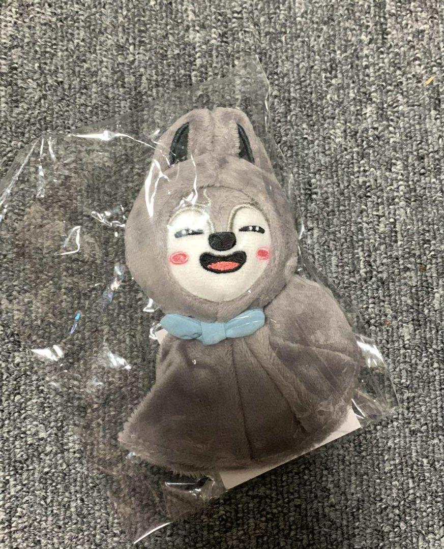 

[Б/У] Stray Kids Талисман-брелок в виде куклы Теру-Теру Бозу Бан Чан и Вольфчан