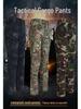 Men's IX7 Tactical Camouflage Fleece-Lined Softshell Winter Pants