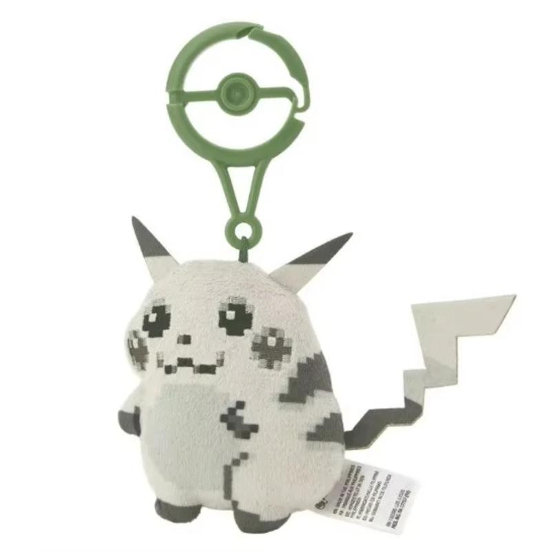 Pre-Sale Pikachu 30th Anniversary Plush Doll Pixel Style Stuffed Toy Game Card Peripheral Collection Home Decoration