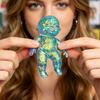 1/2/3/4/5Pcs Glitter Babies Stress Relief Toy Soft Stretchy Anxiety Relieving Clear Baby Squeeze Toy Hand Relaxation Stress Sugar Ball Fidget Toy