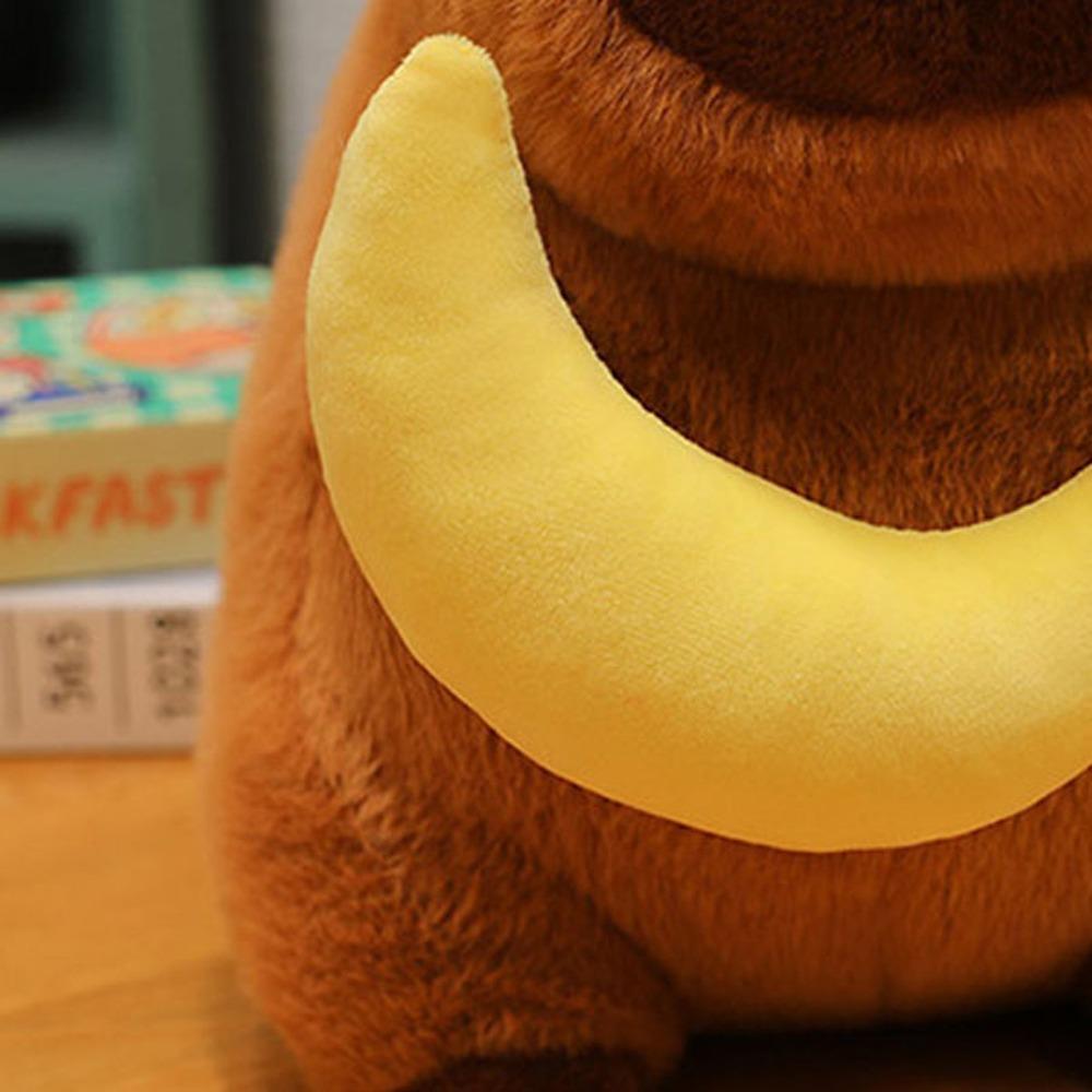 Sleep Hat Goodnight Capybara Doll Moon Capybara Fluffty Doll Capybara Plush Toy Christmas