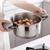 Fruit Cleaning Brush 2-in-1 with Vegetable Cleaner with Scraper Hangable Heat Resistant Silicone Pot Handle Mat Kitchen Gadgets