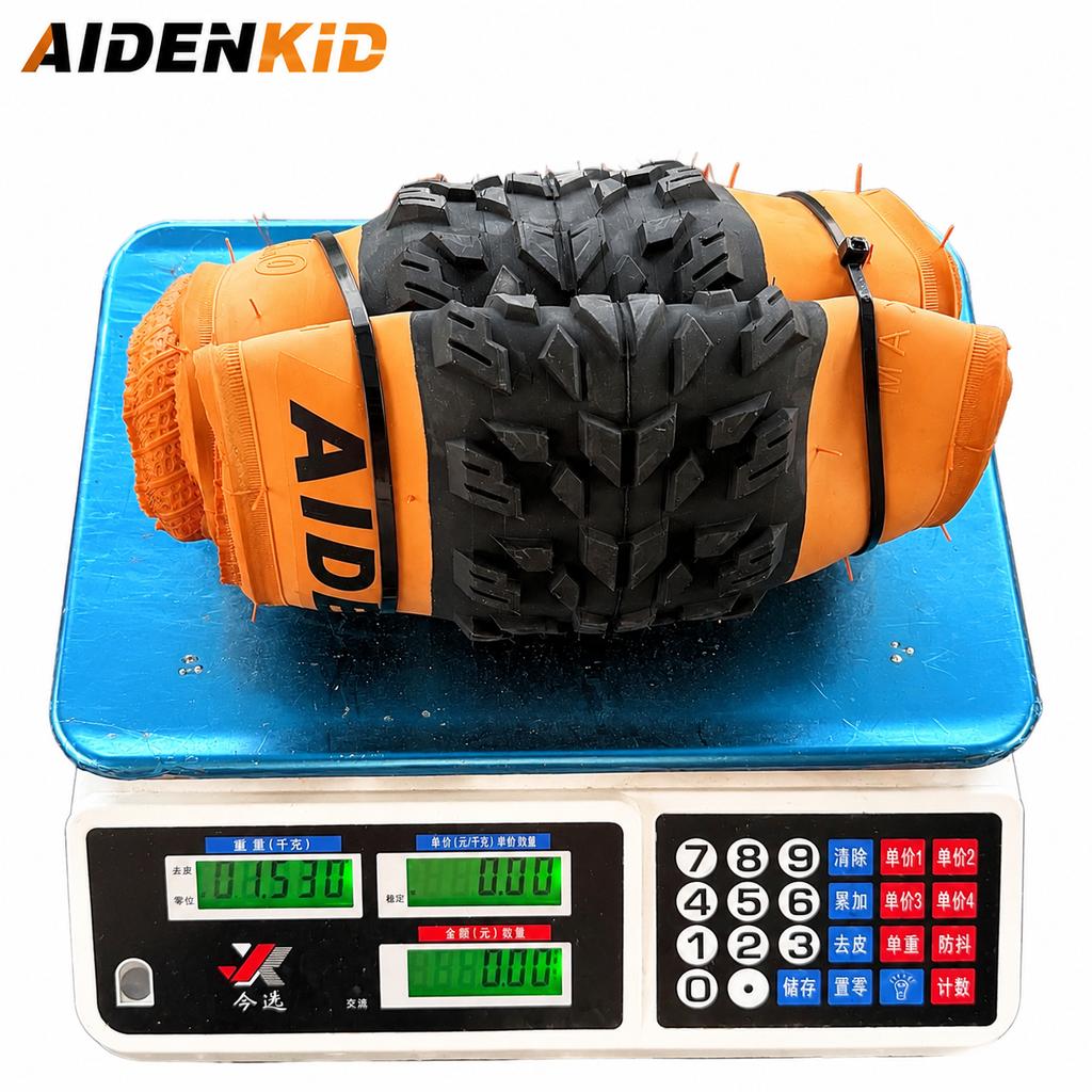 AIDENKID 20"x4.0 Faltbarer Fat Tire für E-Bike, All-Terrain Berg Schnee Strand Fahrradreifen, Pannensicherer Breiter Reifen