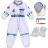with Gloves Child  Spaceman Outfit with Cap Space Suit Rocket Jumpsuit  Stage Wear
