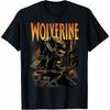 Wolverine XMen Marvel TShirt Unisex Short Sleeve Premium Cotton Loose Fit Crew Neck Casual Top for Adult Fans