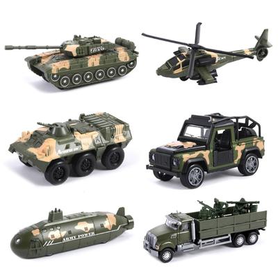 Armored Vehicle Model Toy Off-road for Cars for Tank Helicopter 1:52 Scale High Quality Durable Material Holiday Gifts F