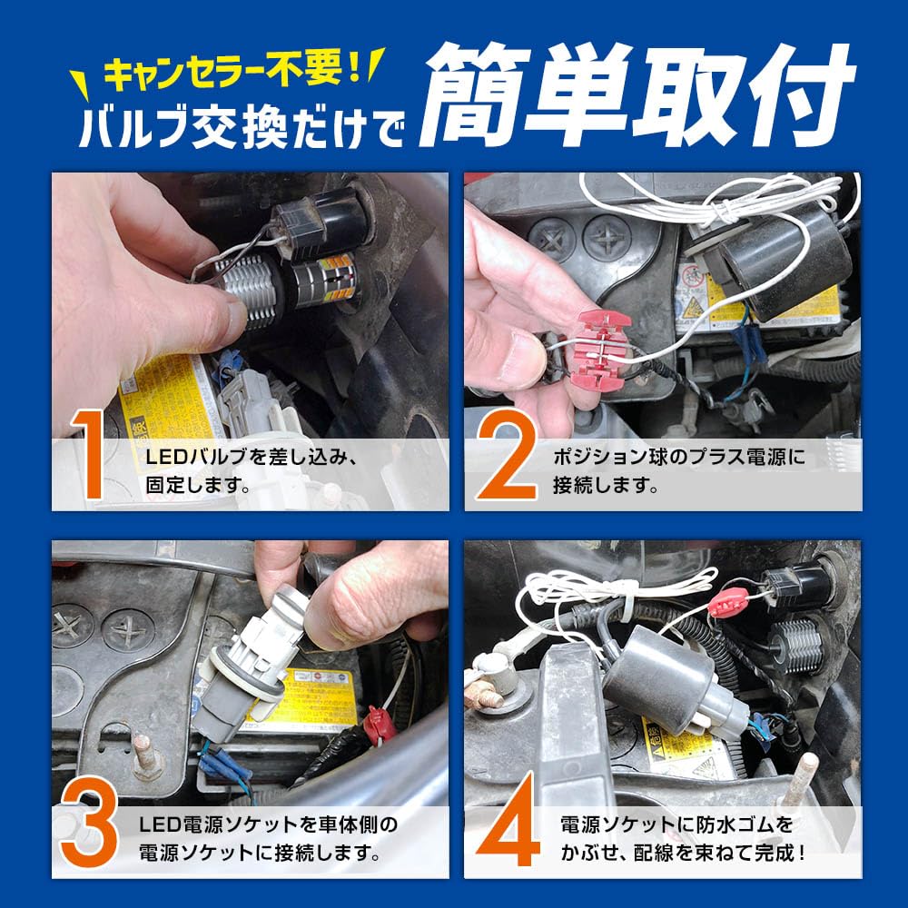 Sphere Light Sunturn II SUNT20PDW LED for Turn Signals, 2-Color Switching, Double Function, T20