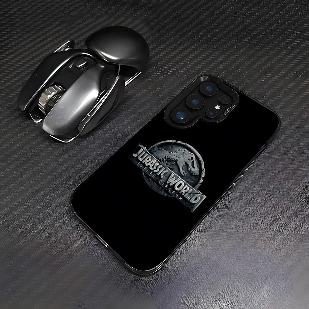 J-Jurassic Park Dinosaur Phone Case For Samsung A25 A16 A33 5G A54 A36 A35 A56 A52 A14 Shockproof Colorful Cover