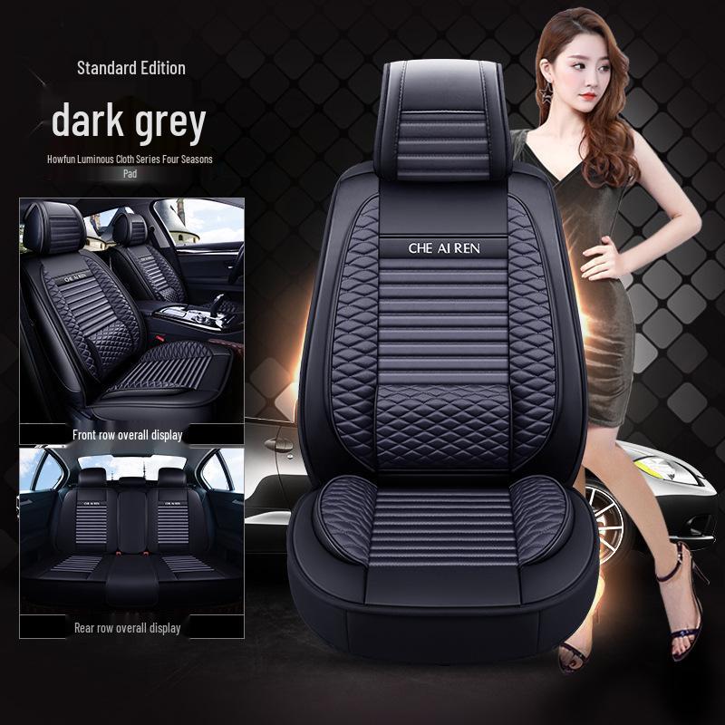 Haofeng Car Seat Cushion - All-Season Bright Cloth Seat Covers & Accessories