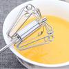 Semi-Automatic Mixer Egg Beater Self Turning Stainless Steel Whisk Hand Blender