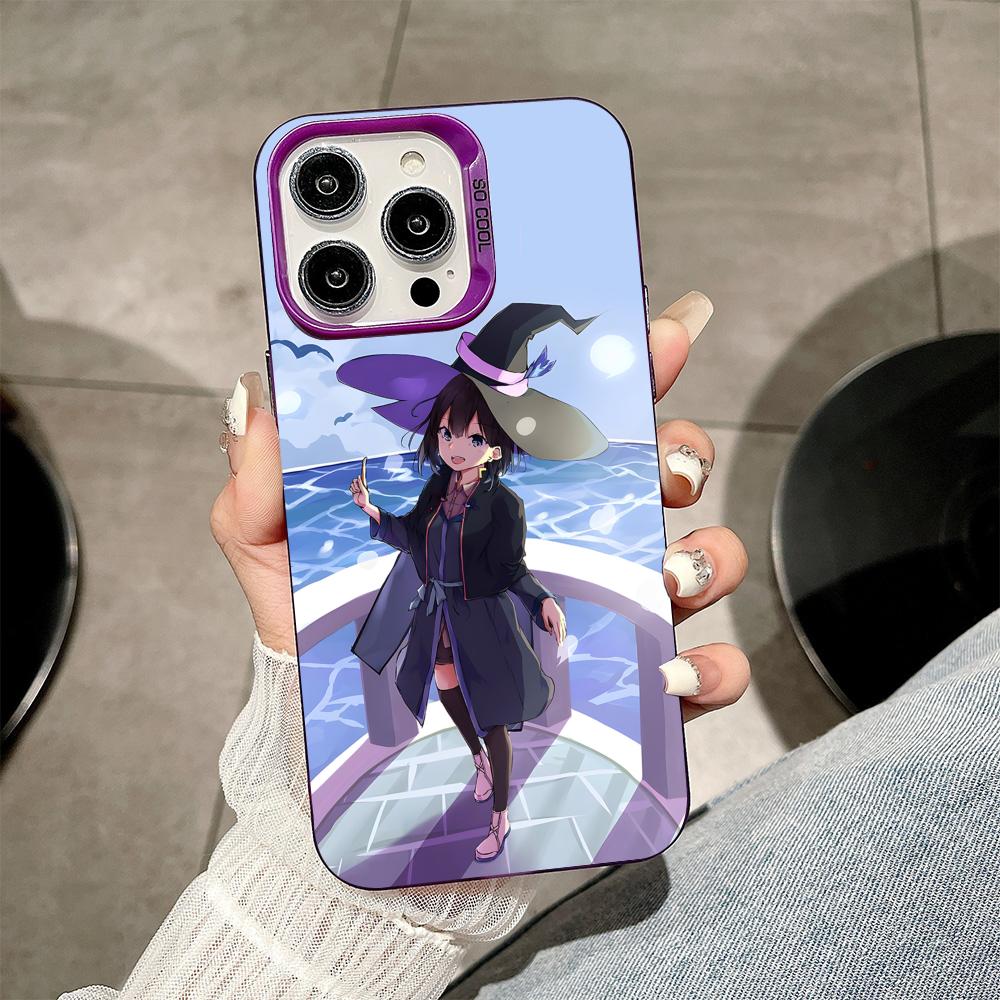 Wandering Witch Saya Phone Case for iPhone 17 16 15 14 13 12 11 X XR XS Air Pro Max Plus Purple Colorful Silver Cover