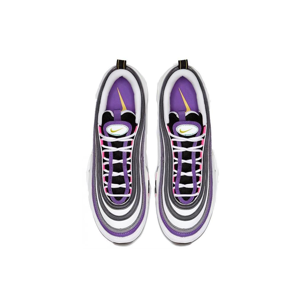 Nike Air Max 97 Weiß Dynamisches Gelb Violett 921826-106