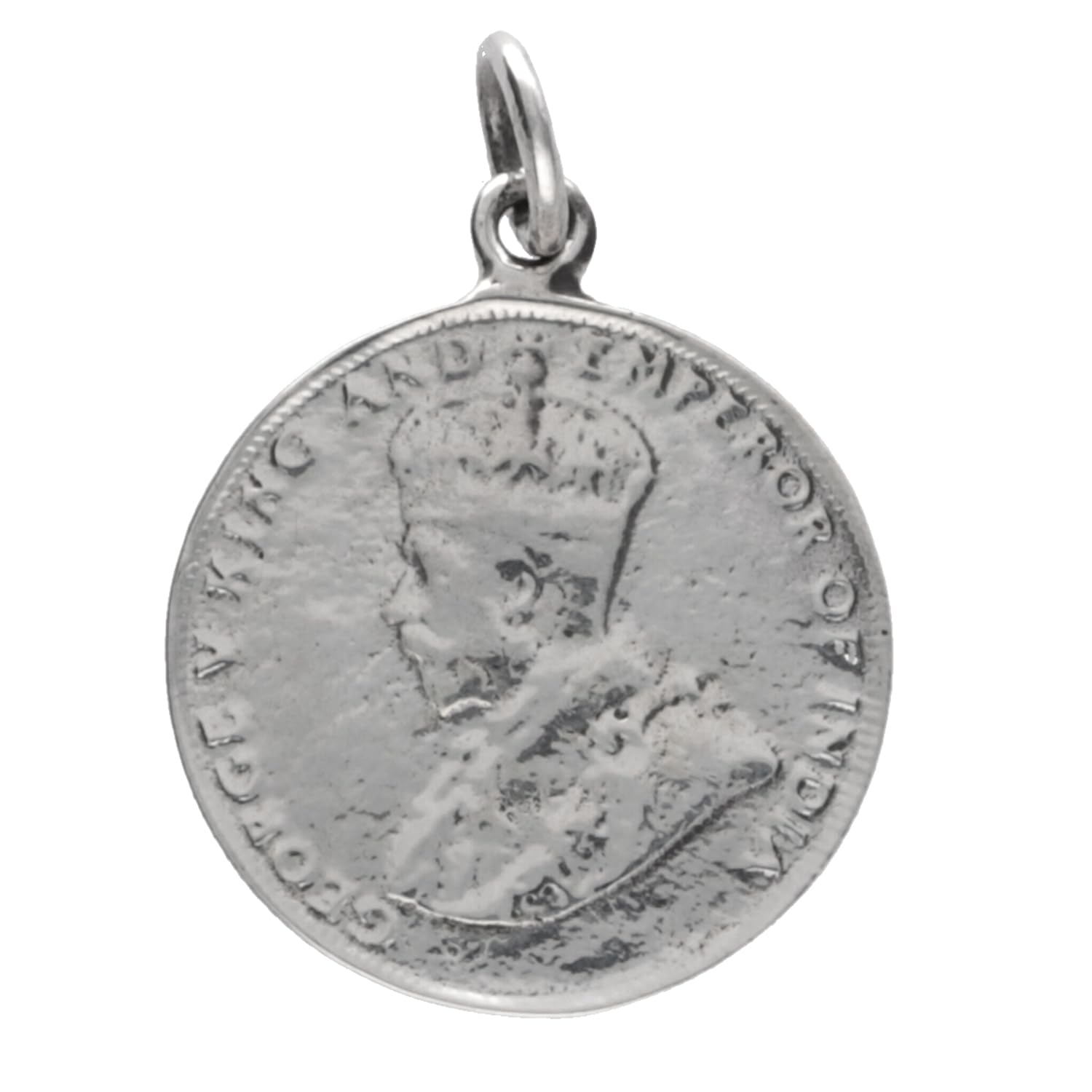

Gin no Selectable World Coin Silver 925 Necklace Coin Necklace with Chain Coin Reversible Silver Coin Pendant [Shinjuku Kura] (E) срібний