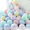 100pcs 10 Inches Rainbow Balloon Mixed Color Multicolor Balloon Macaron Balloon  Party Decoration