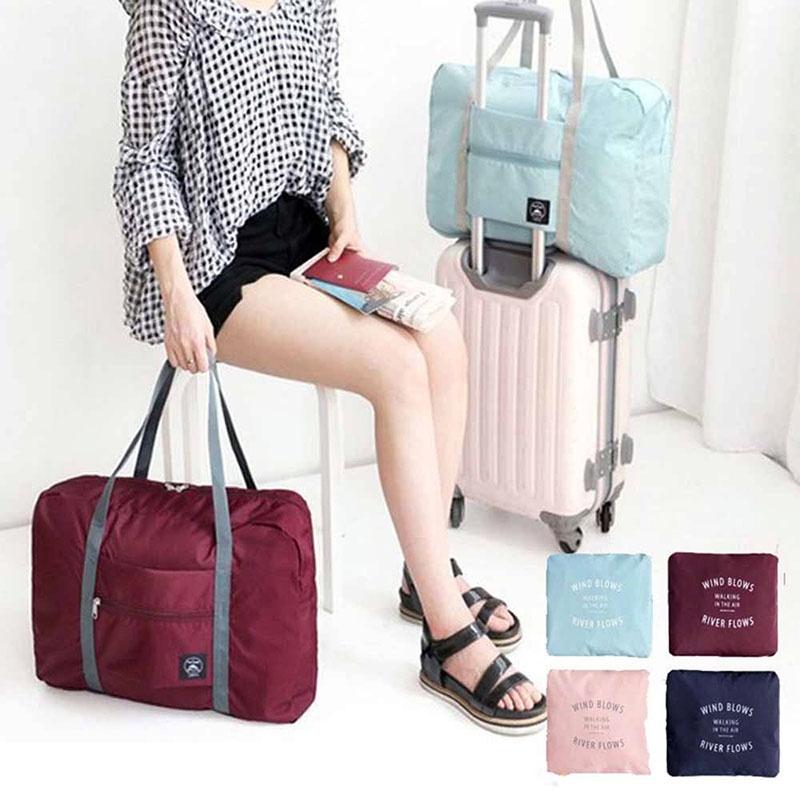 Hochwertige Tragbare Faltbare Reiseaufbewahrung Handgepäck Reisetasche für Alle Gelegenheiten