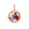 European & American Hip Hop Photo Necklace - Customizable Pendant for Women