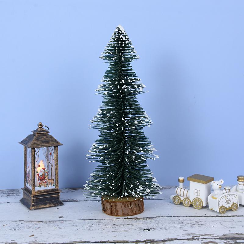 15/20/25cm Christmas Tree Pine Tree DIY Christmas Decorations For Home Table Navidad Xmas Ornaments New Year 2022 Kids Gift