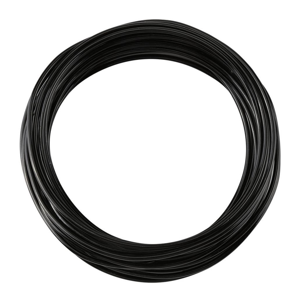 5 Meters  Roll 2mm Round Oxidation Aluminium Wire DIY Accessories For Jewelry Making(black)