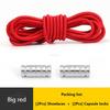 No Tie Shoe Laces Round Capsule Metal lock Elastic Shoelaces For Sneakers easy installation Lazy Shoes Lace Accessories