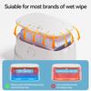 Gentle Heating Baby Wipes Dispenser Newborns Wet Wipe Warmer Adjustable Warmth Spacious and Soft Glow for Night Changes