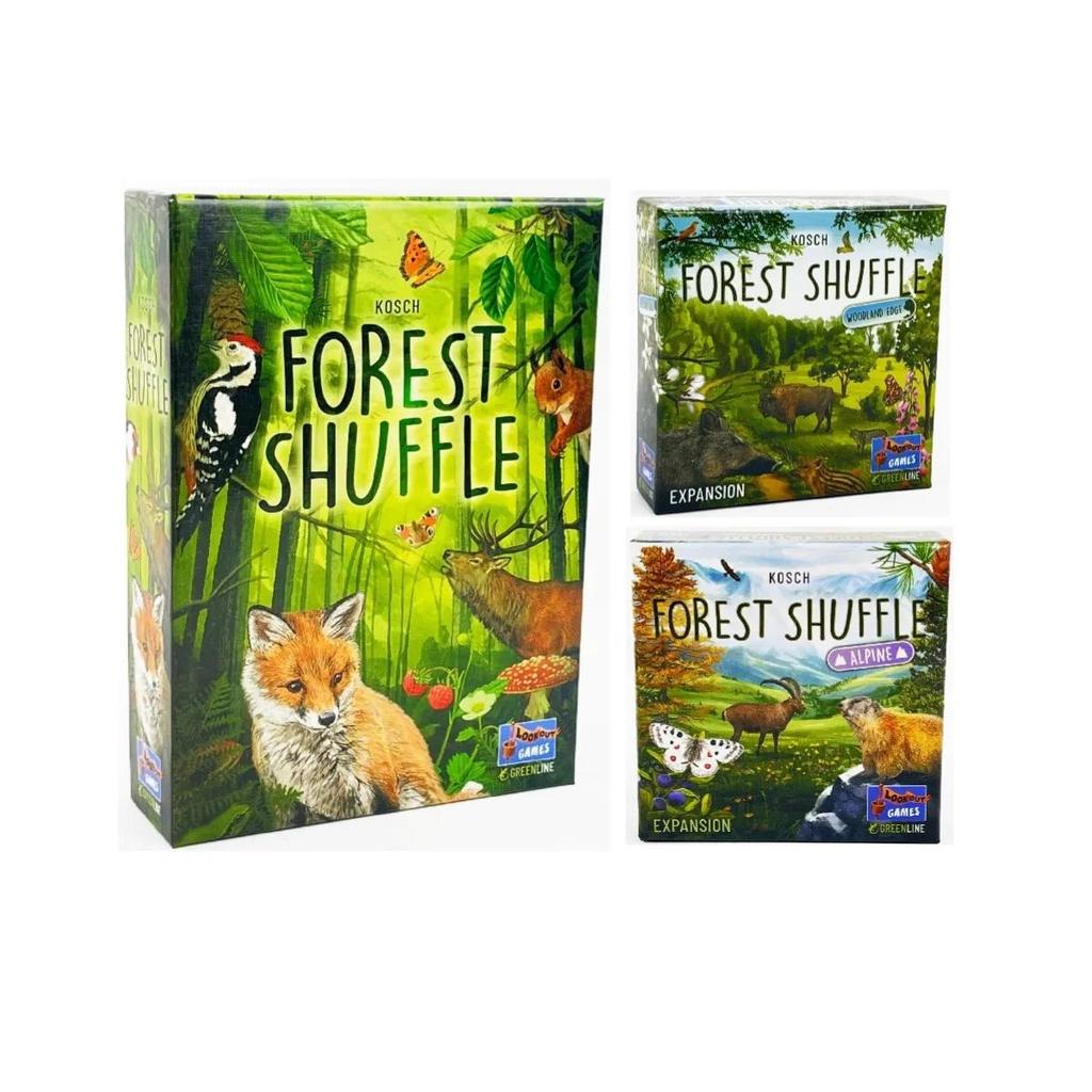 Forest Shuffle Card Family Game for Kids Adults Woodland Edge Party Board Games