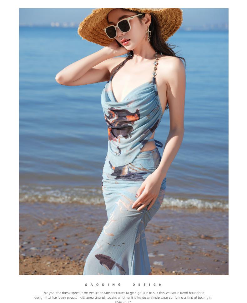 Women's Korean Bikini 3-Piece Set: Trendy Hot Spring & Seaside Swimwear