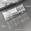 Moshang Fingertip Wearable Nails - 300-Piece Manicure Nail Tips Set