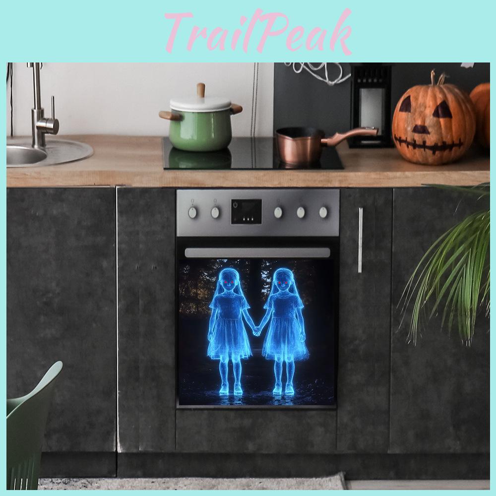 In Halloween Hand Hand Ghost Girl Glass Kitchen Home Decoration Stickers Wall