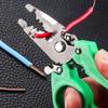 1Pcs Mini Multi-Tool Wire Stripper,Multi-Function Hand Tool For Strip, Split, Trim, And Crimp, Cable Scissors For Home Repair