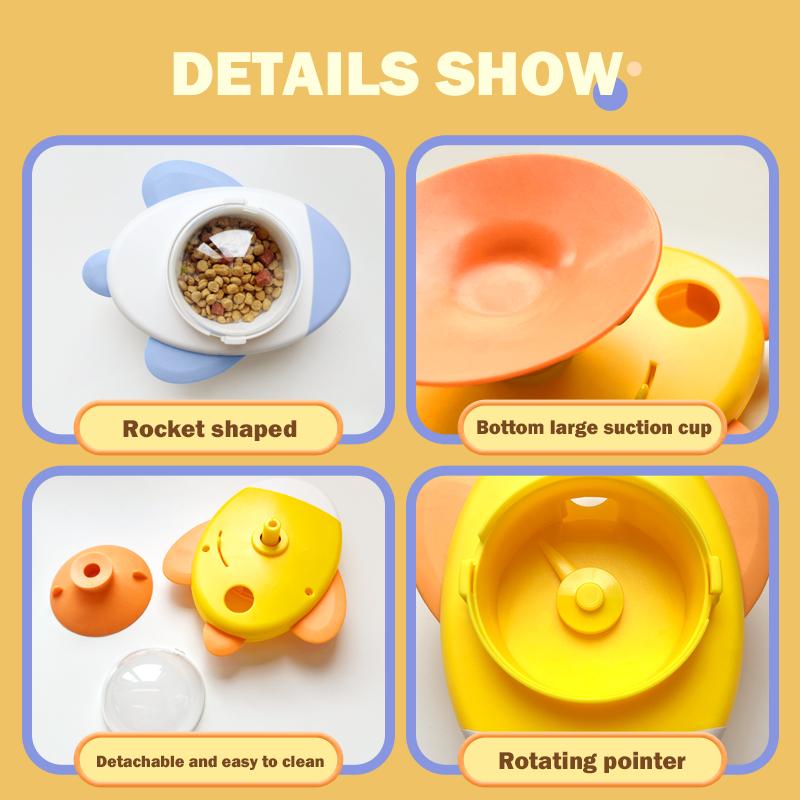 Interaktivní hračka pro psy a kočky Automatický dávkovač pamlsků a krmiva pro domácí mazlíčky Design kreslené kachny Zpomalovač krmiva Dávkovač pamlsků pro domácí mazlíčky pro výcvik psů