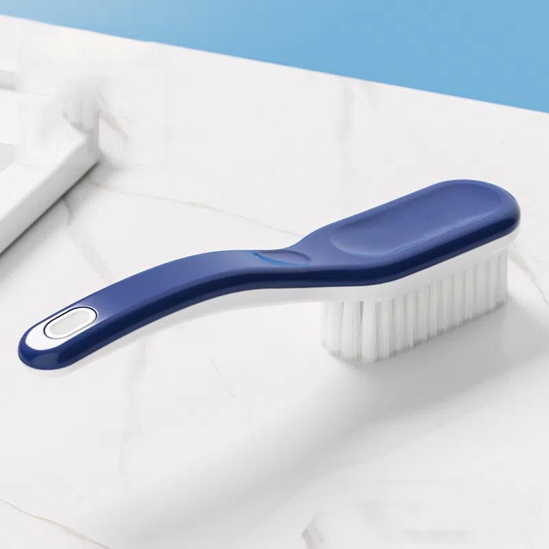 Plastic Long Handle Shoe Brushes For Cleaning Shoe Brush Laundry Brush Grip Easy Hold Stain Remover For Sneaker Carpet Bathroom