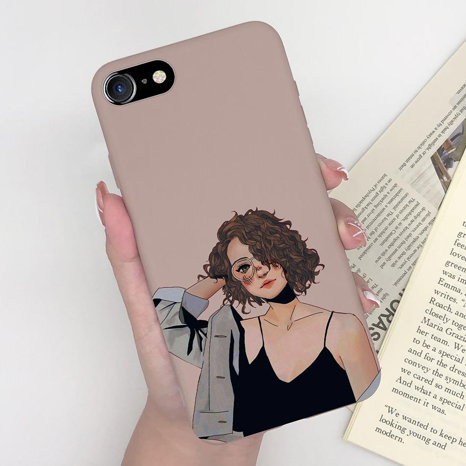 Per Apple iPhone SE 2020 2022 Custodia Silicone Carina TPU Morbida Custodia per Telefono per iPhone SE 2020 SE2 SE3 Cover Posteriore Bumper Custodie Fundas