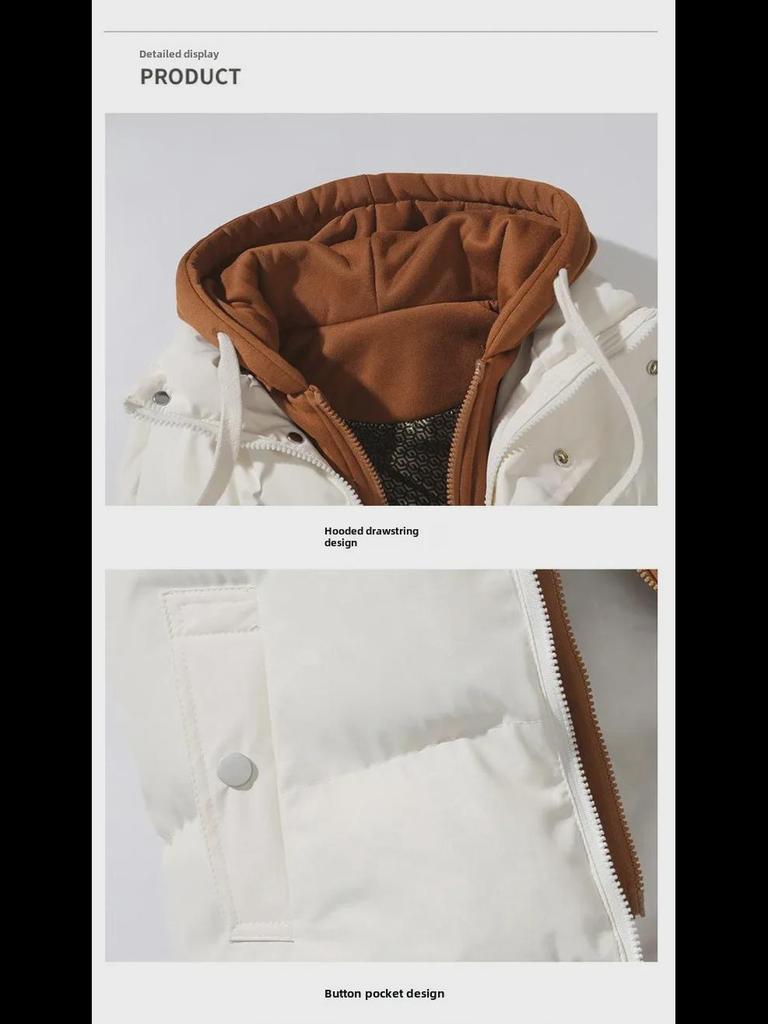 Men's Winter Casual Cotton Vest: Thick, Warm, Loose Fit, Trendy and Handsome Waistcoat