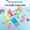 Fruit-Flavored Cooling Stickers: Cute Summer Heat Relief for Phones & Students