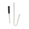 10 Pcs Hearing Aid Sound Tube Preformed Earmold Tubing Hearing Amplifiers Replacement Ear Tubes with Cleaning Rod