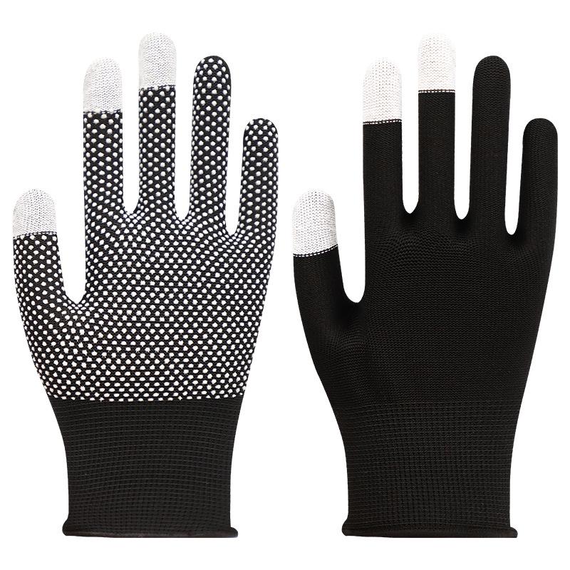 Nylon Anti-Slip Breathable Gloves for Outdoor Cycling - Lightweight, Sun-Protection, and Durable for Summer