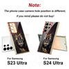 Pouzdro z malovaného tvrzeného skla pro Samsung Galaxy S24 S23 Ultra Luxusní pokovení Měkký okraj Ochranný kryt pro pouzdro Galaxy S24 Ultra
