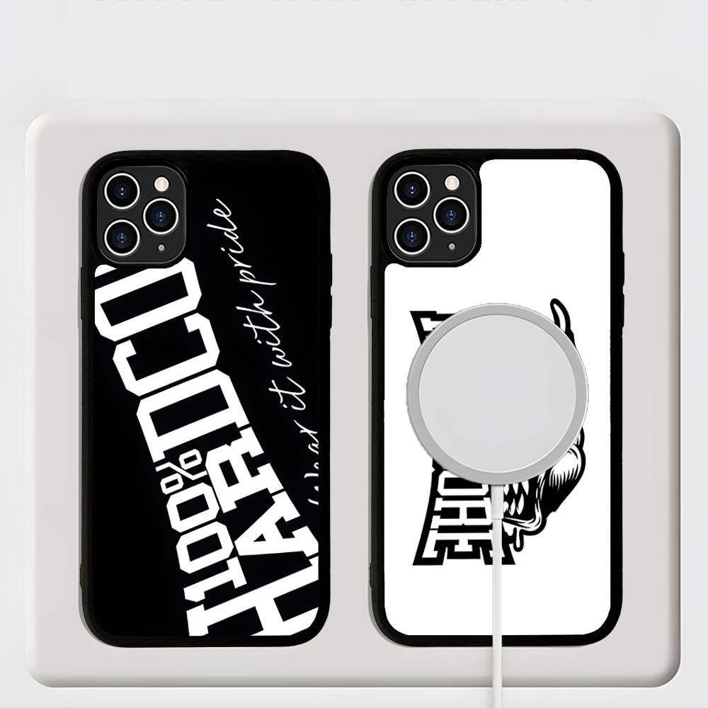 Bone Gabber 100Hardcore Dog Black For Magsafe Magnetic Phone Case For IPhone 16 15 17 Pro Max 11 12 13 14 Plus Cover