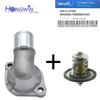 2561327000 Kühlmittelthermostatgehäuseabdeckung Für Hyundai Santa Fe Tucson Trajet Kia Carens Korea 2.0 2.2 CRDi D4EA 25613-27000