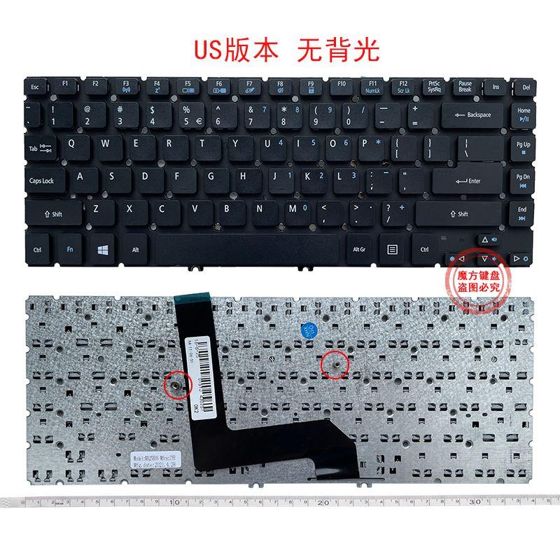

BR Applicable to Acer Acer M5-481/481t/481p X483 X483g Z09 M3-481P Keyboard (No backlight) [brand new]]
