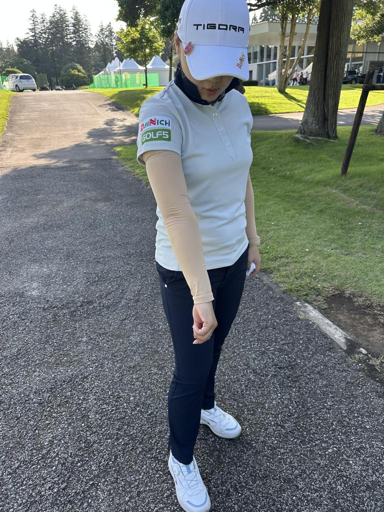 Korean UV Protection Cooling Arm Cool To the Sun [HUSTONY] Covers, Touch, -6℃, Summer, Protection, Women's (Beige)