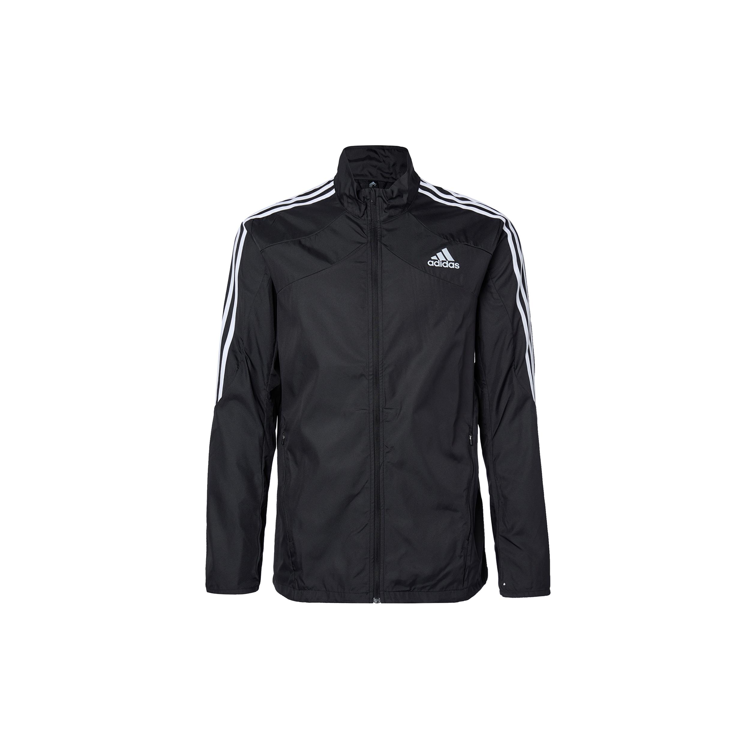 

New Adidas 3 Stripes Jacket Men s Black GM1410 S