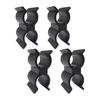 4 Pieces Boat Deck Fastener Clips Vibration Resistant Design Fixes Canopy Rods and Fishing Gear Securely