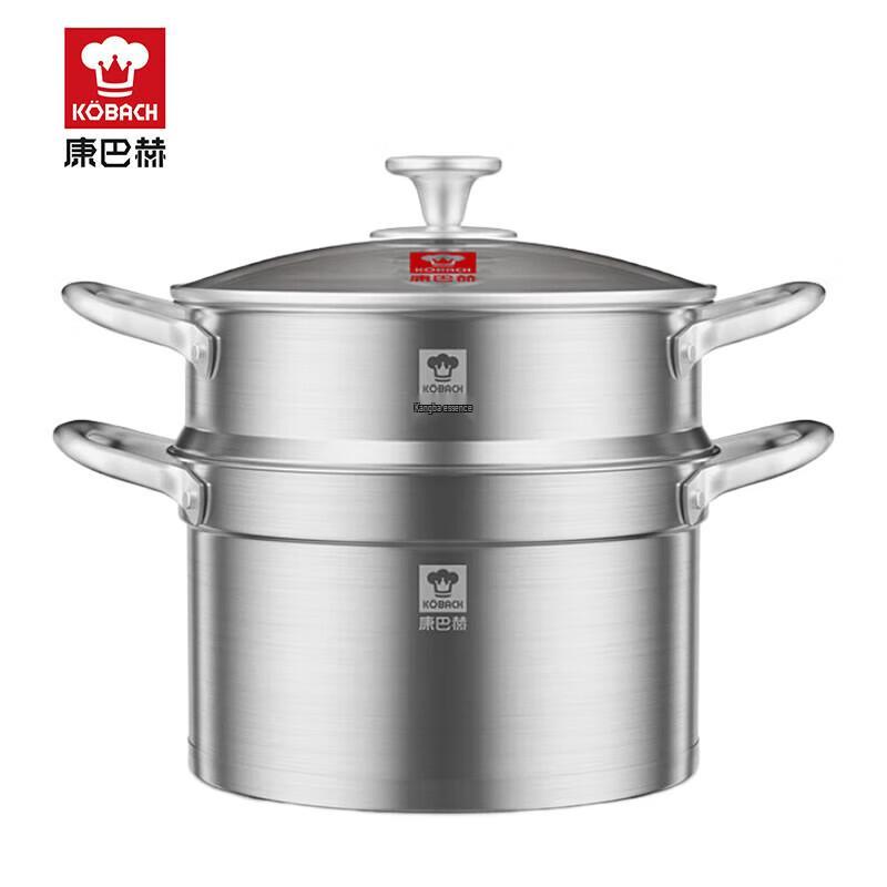 Kobach 304 Stainless Steel 22cm Multi-function Steamer Pot