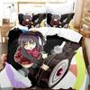 Kawaii Girl Love Chunibyo Other Delusions Bedding Set Printed With Pillowcase Duvet Cover Soft Queen King Size Bedclothes Home
